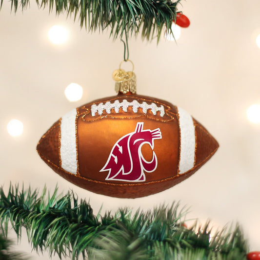 WSU Football Ornament