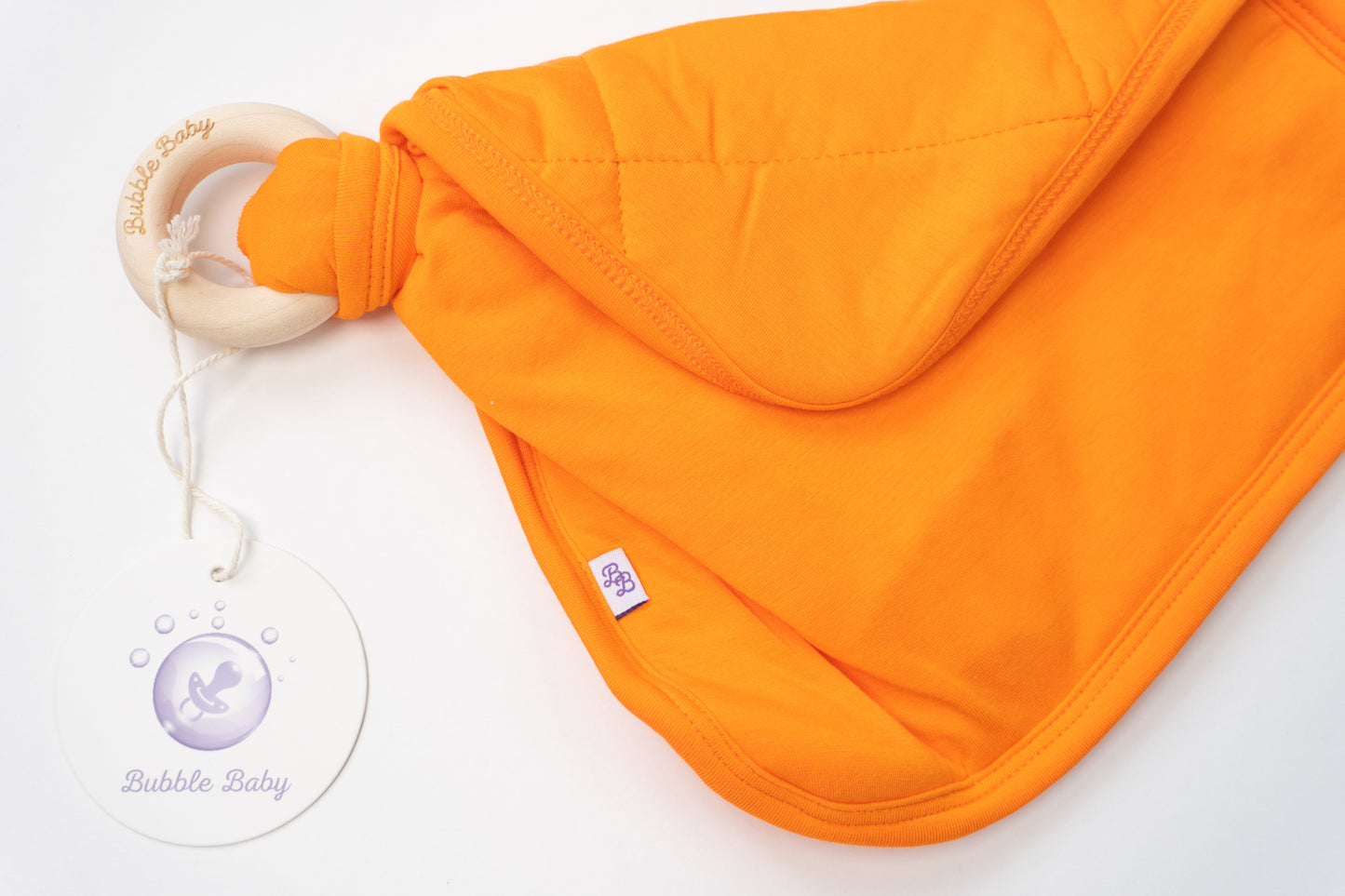 Pumpkin | Sprig Quilted Lovey