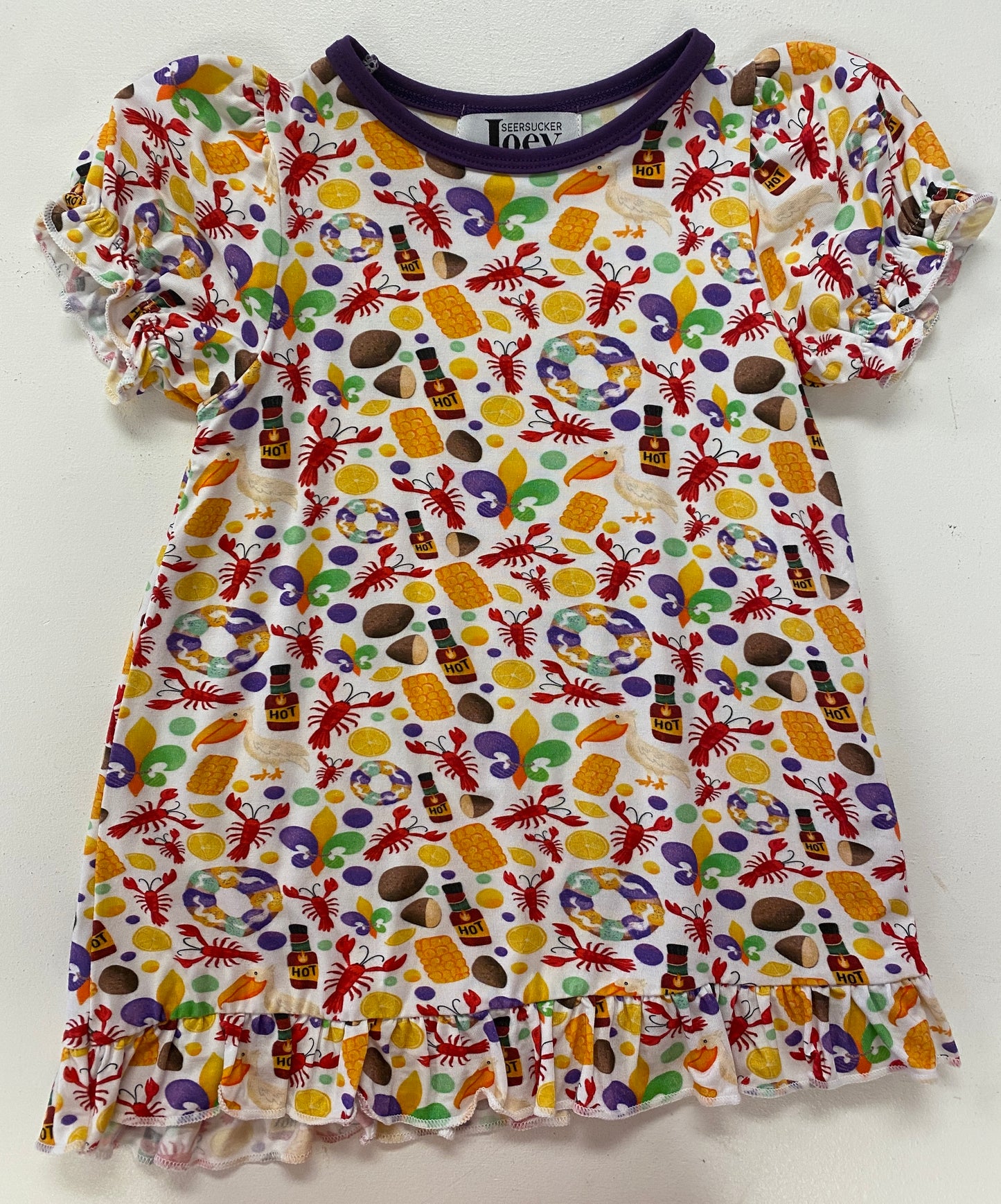 Louisiana Mardi Gras Dress