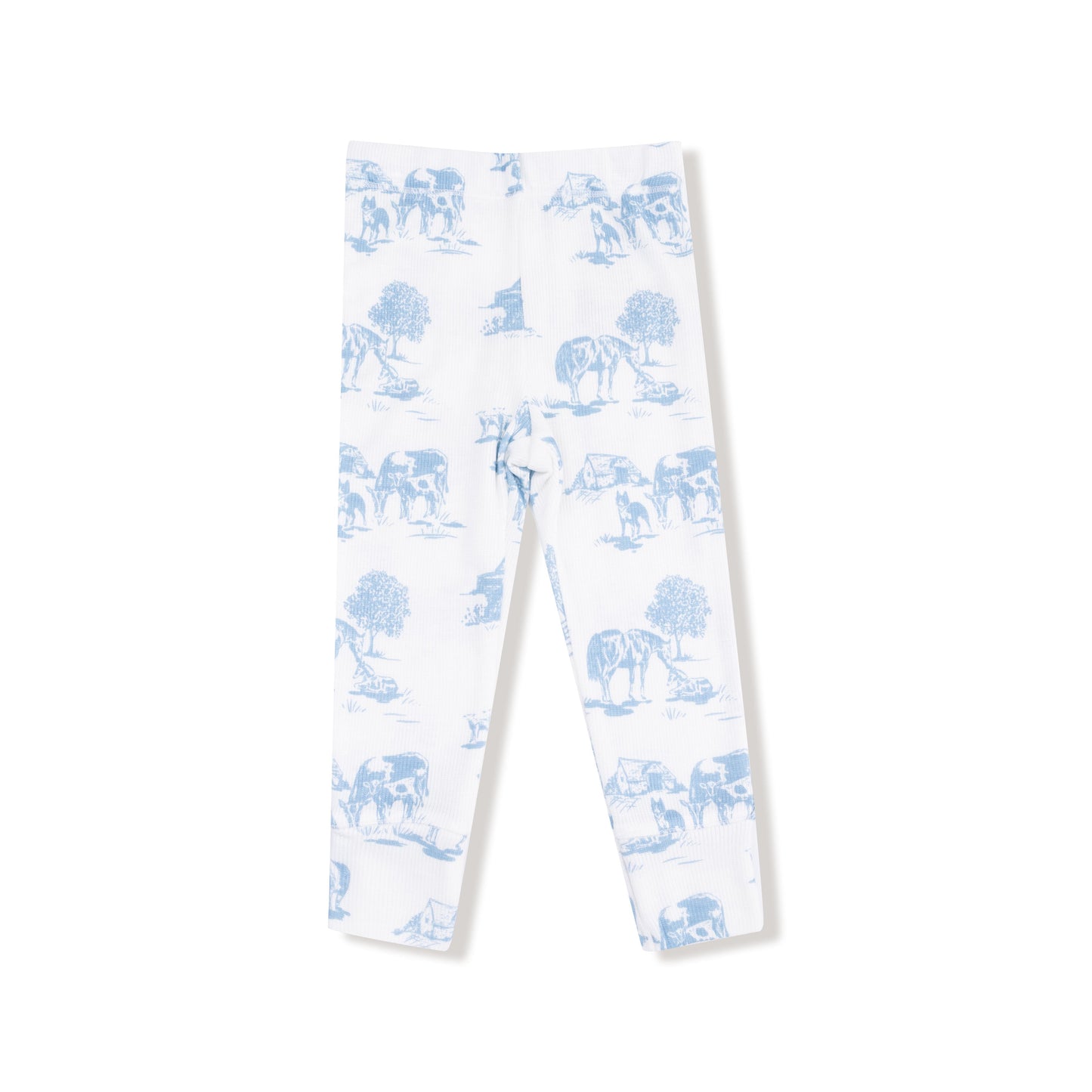 Farm Toile - Blue - Loungewear Set