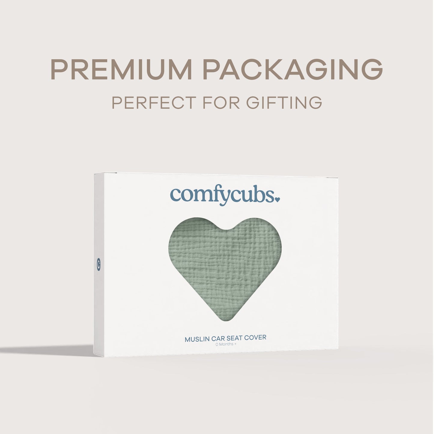 Baby Car Seat Cover in Fern