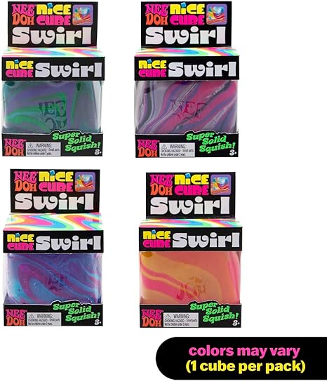 NeeDoh Nice Cube Swirl