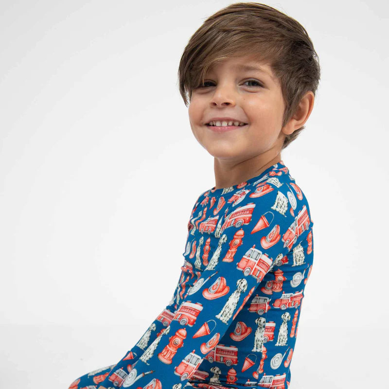 Fireman Pajama Lounge Set