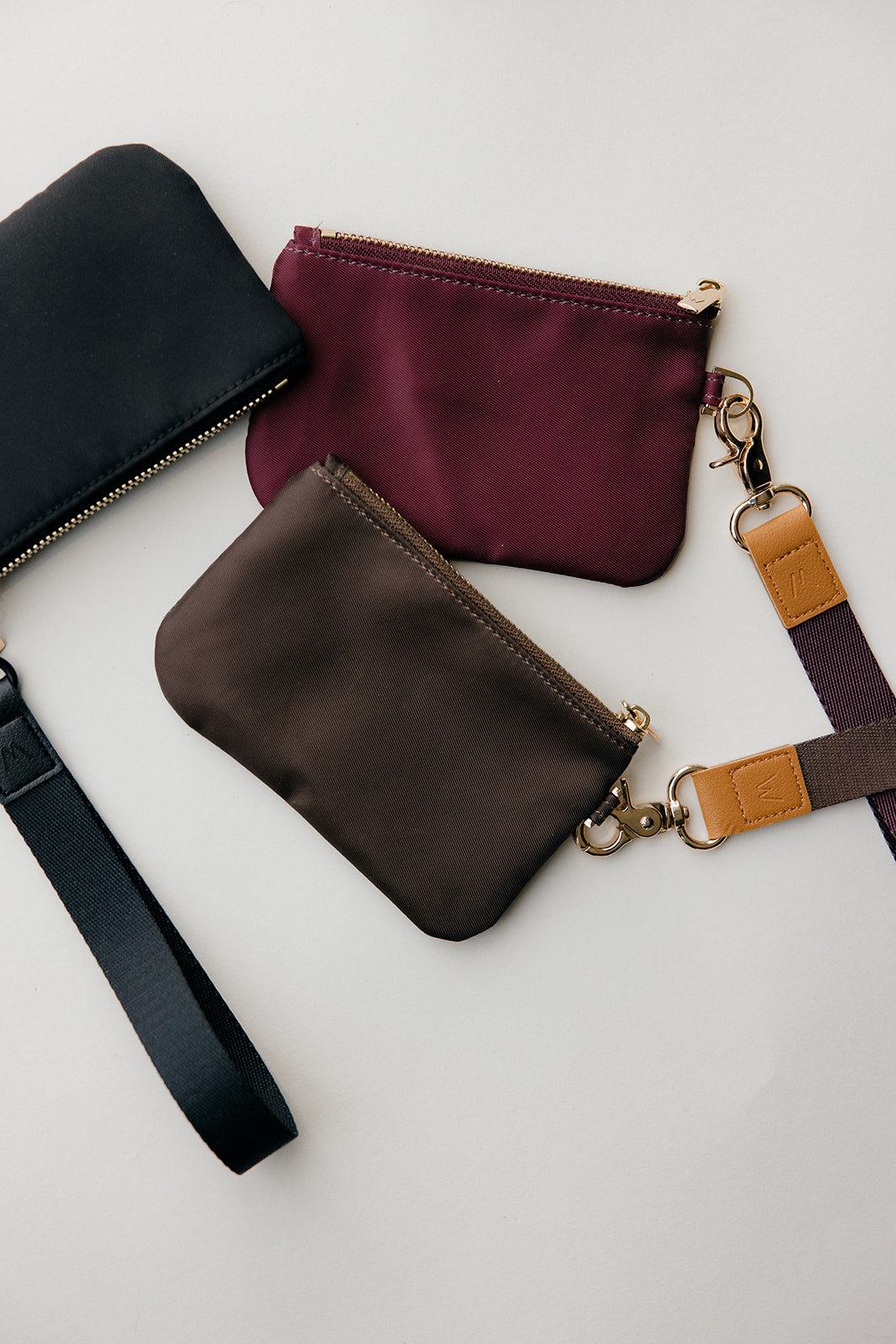 Dark Chocolate Zipper Pouch