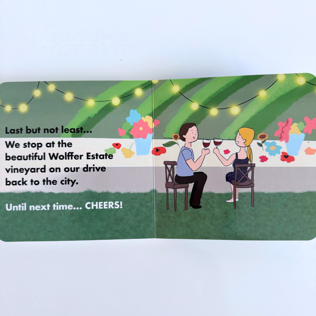 Hamptons Jet Set Baby Book