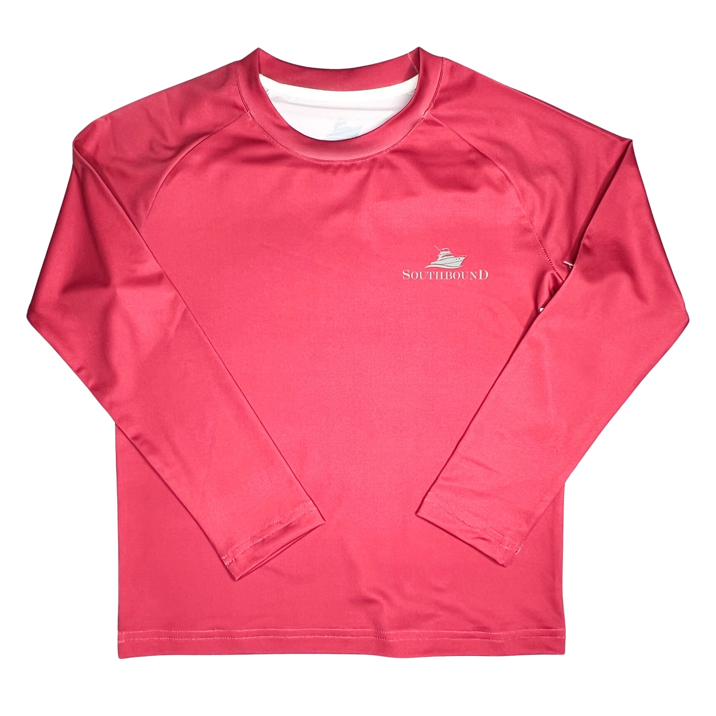 Boys Christmas Pup Performance Long Sleeve Shirt