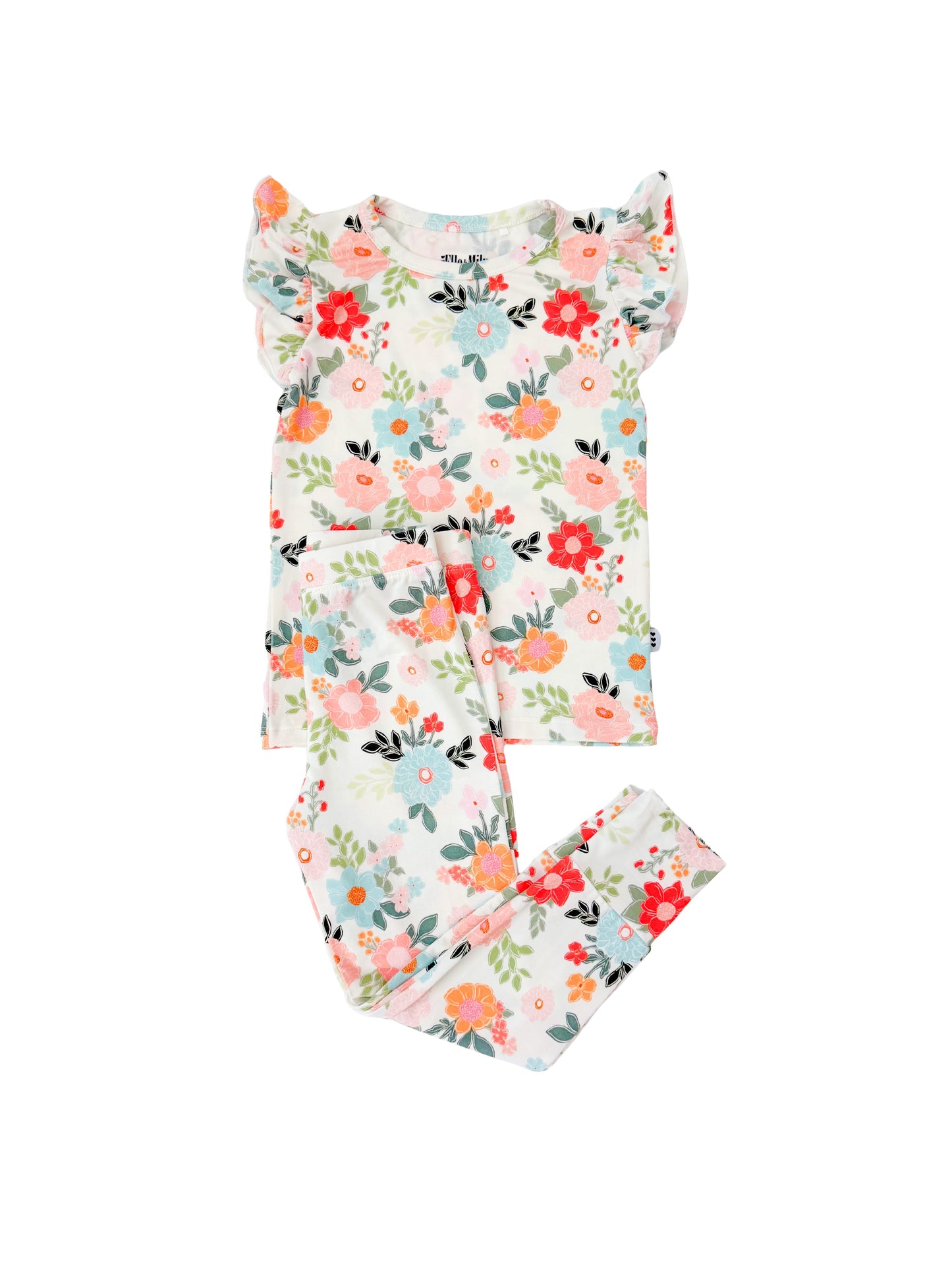 Cottage Blooms Bamboo Pajama Set