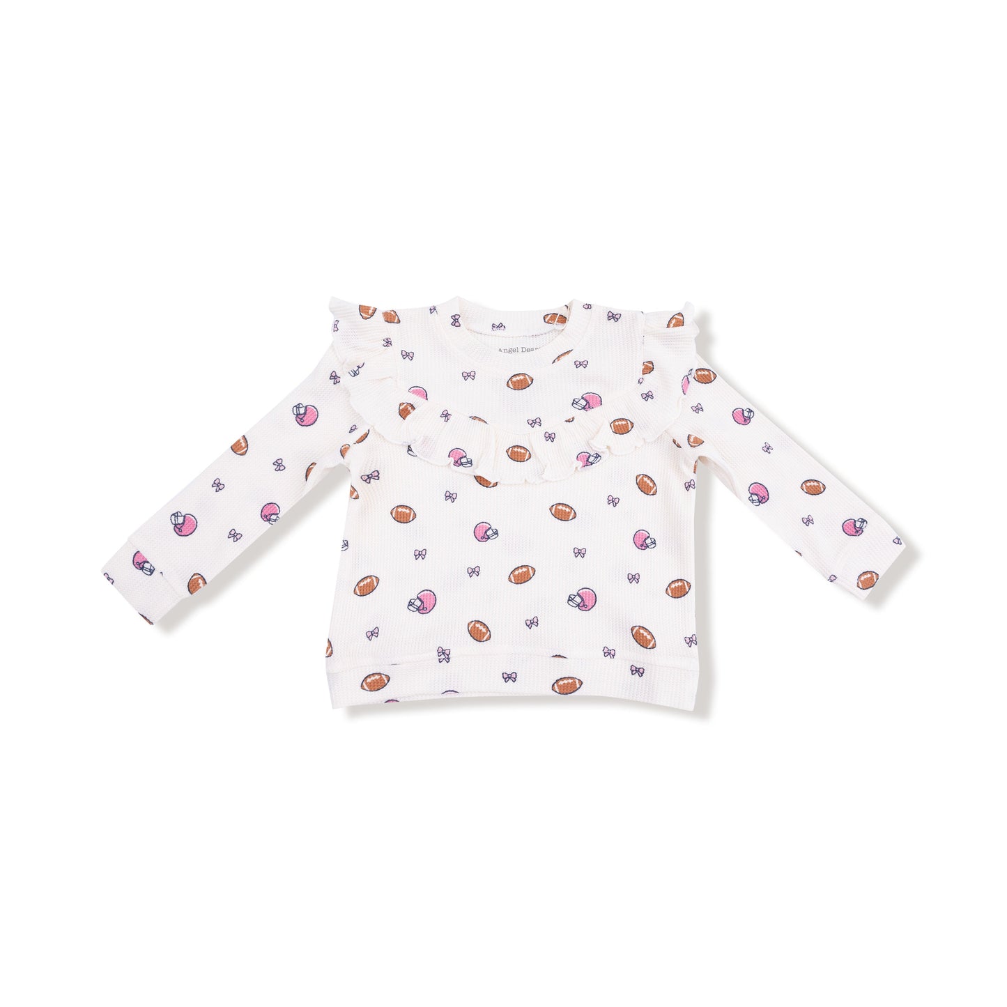 Ruffle Waffle Top and Waffle Flare Pant