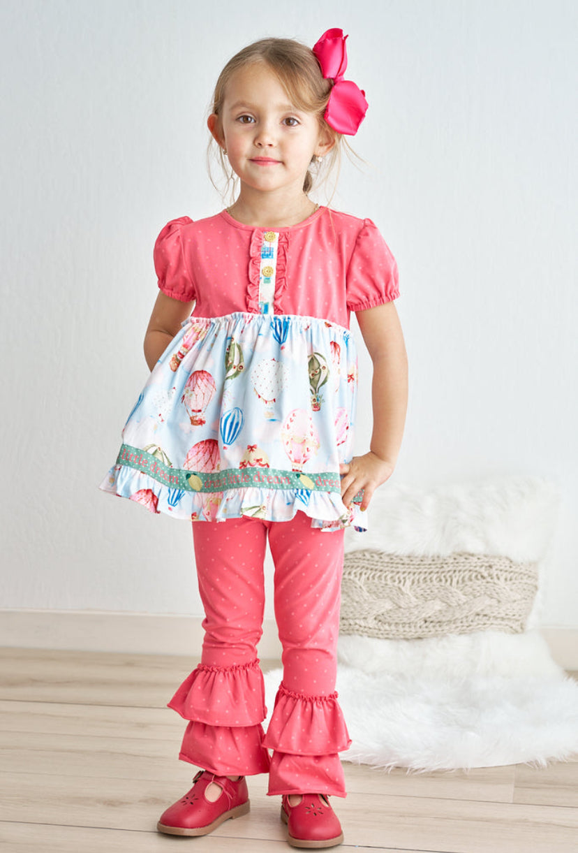 Platinum hot air balloon pant set