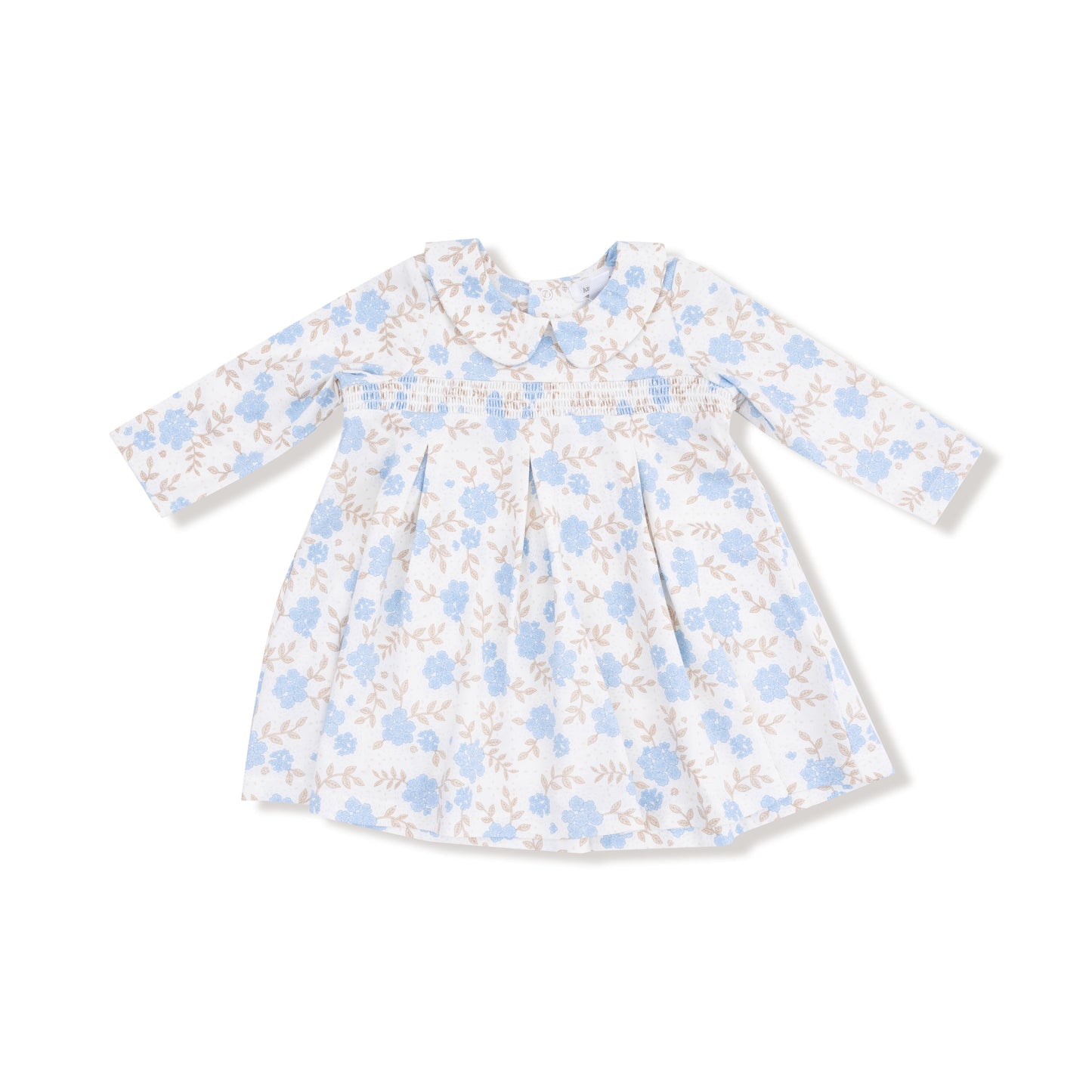 Long Sleeve Peter Pan Collar Dress and Bloomer