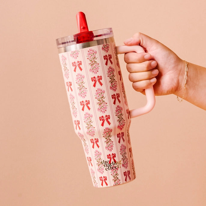 40 oz Lifestyle Flip Straw Tumbler – Oh So Merry