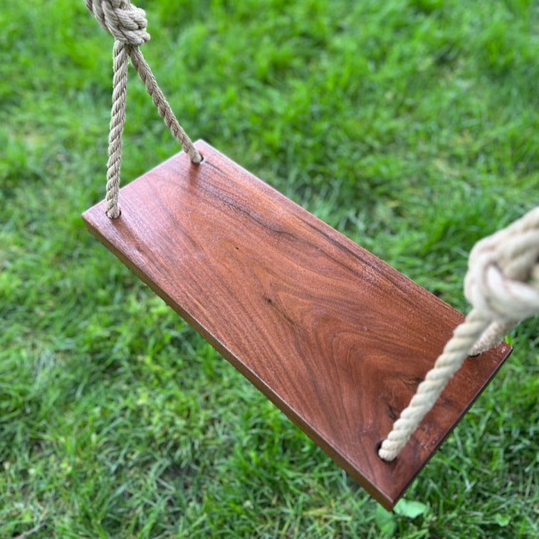 Final Chance – Walnut Wood Bench Tree Swing (Discontinued)