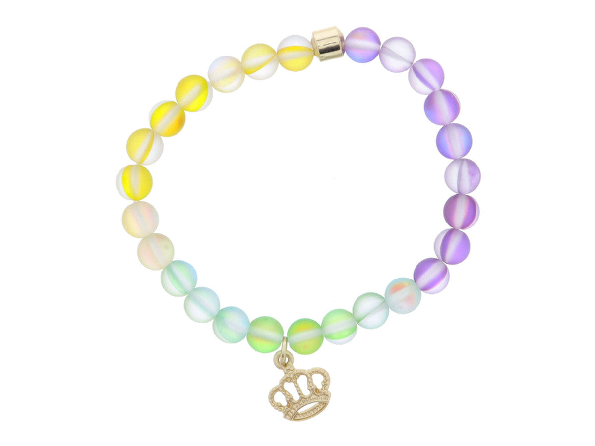 Mardi Gras Crown bracelet