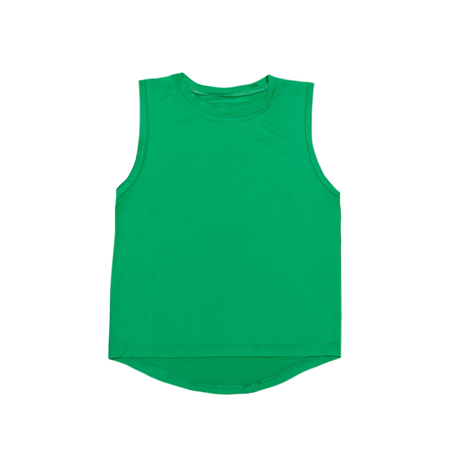 Kids' Green High-Low Tank
