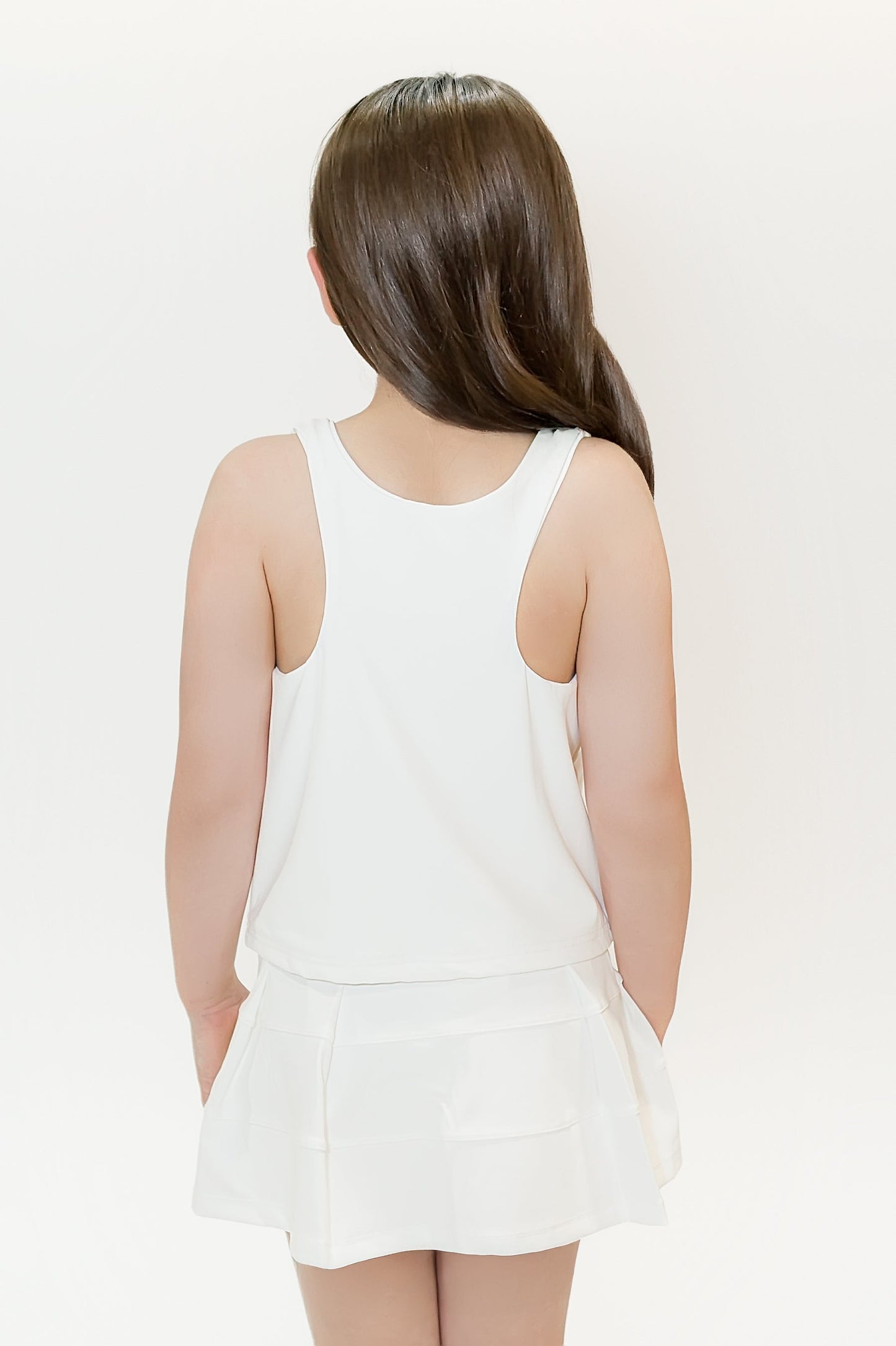 Kids' Razorback Top - White