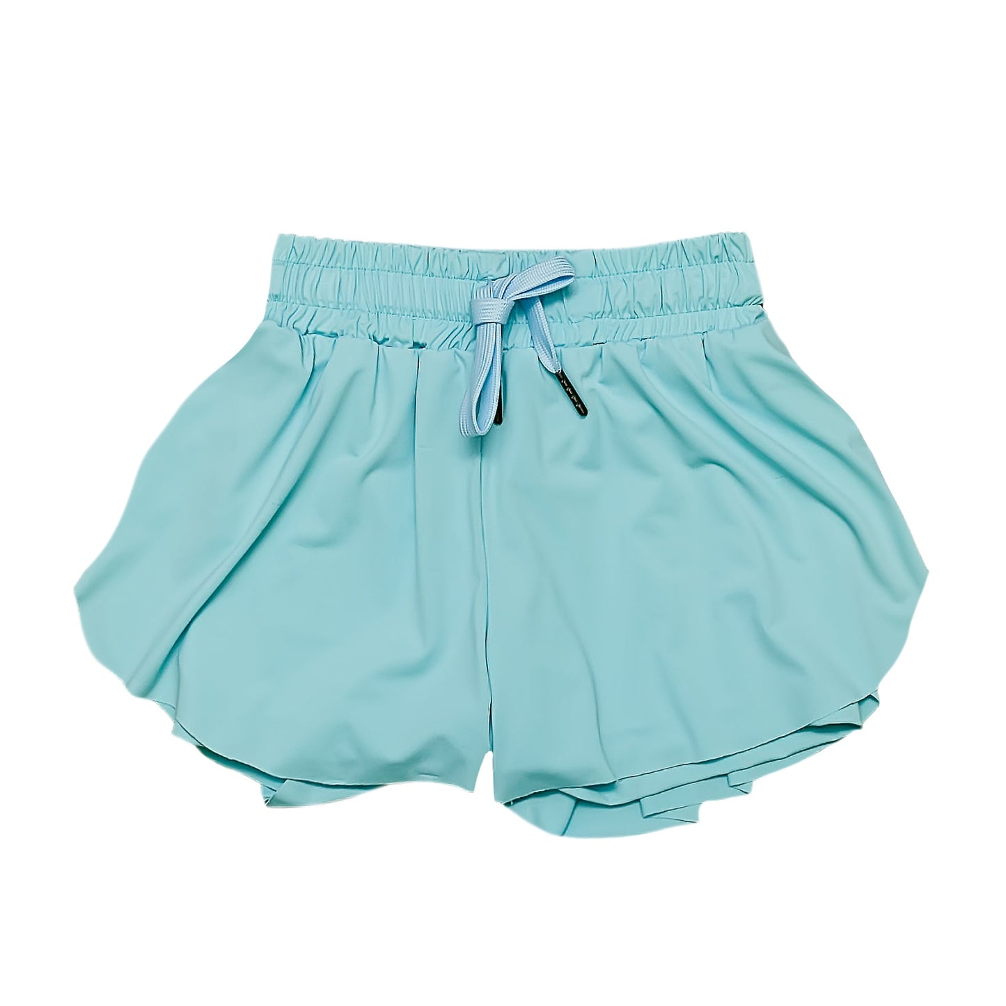 Women's Light Blue Butterfly Shorts