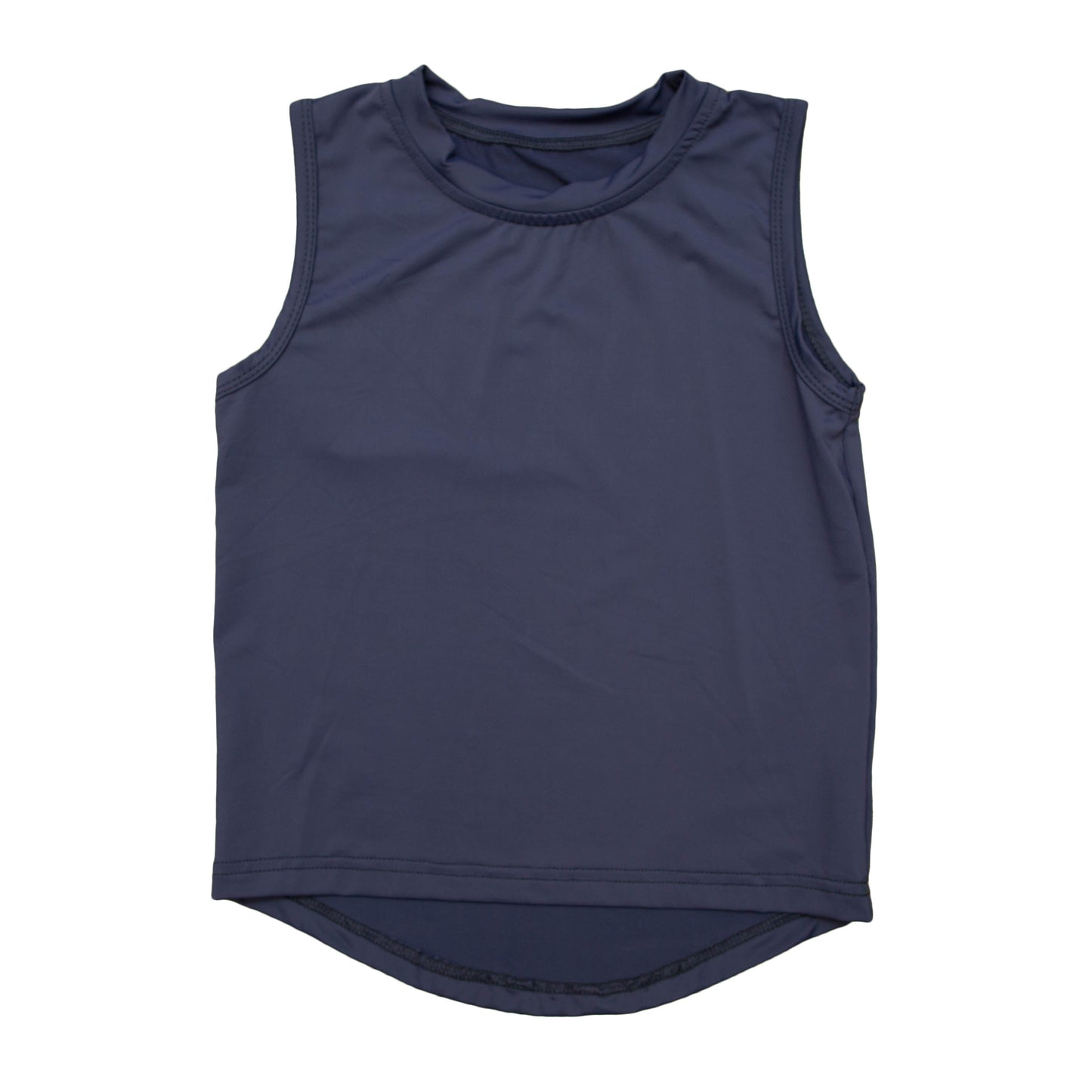 Women's Navy High-Low Tank