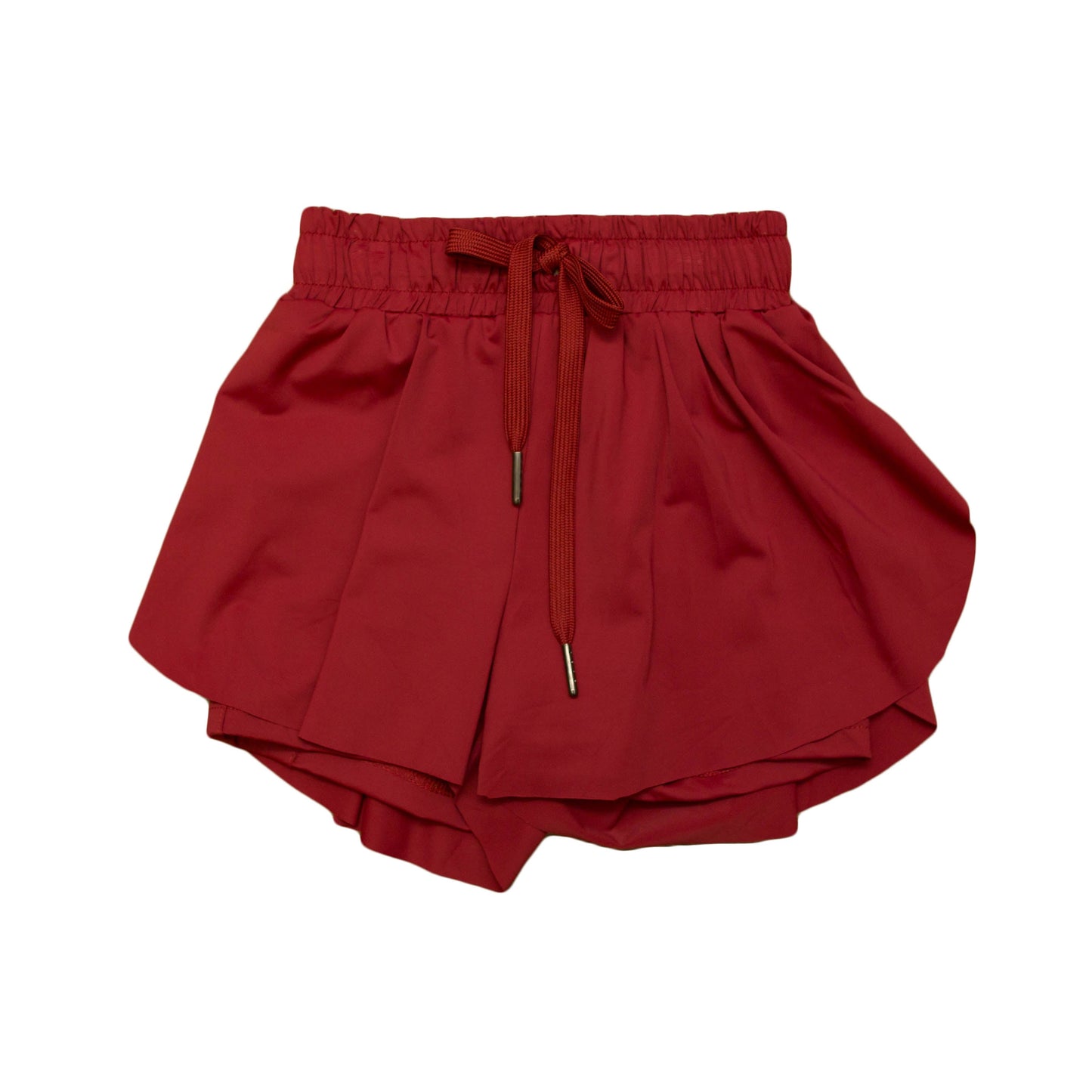 Kids' Maroon Butterfly Shorts