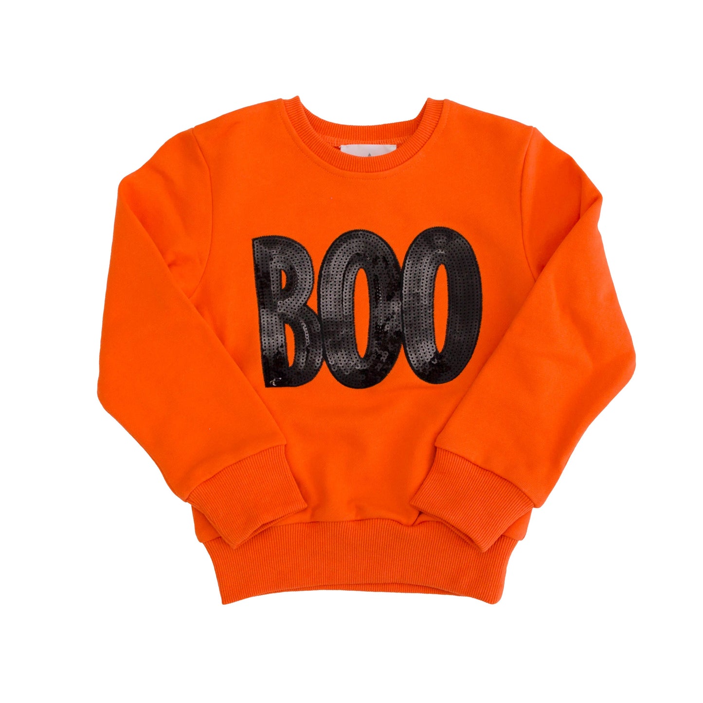 Kids' Orange Boo Sweatshirt