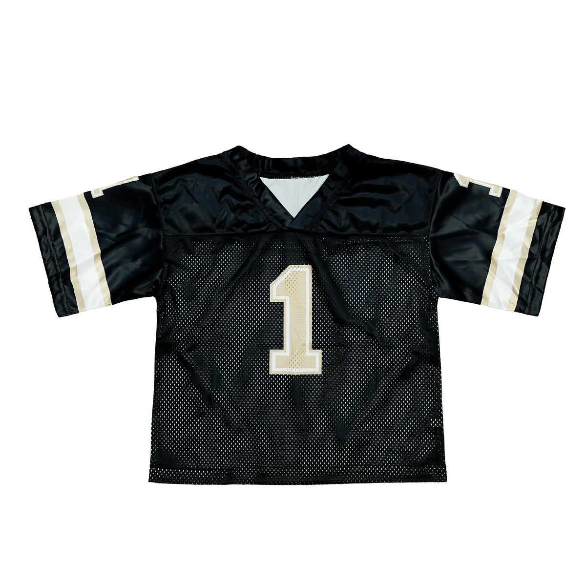 Kids' Football Jersey - Black and Gold