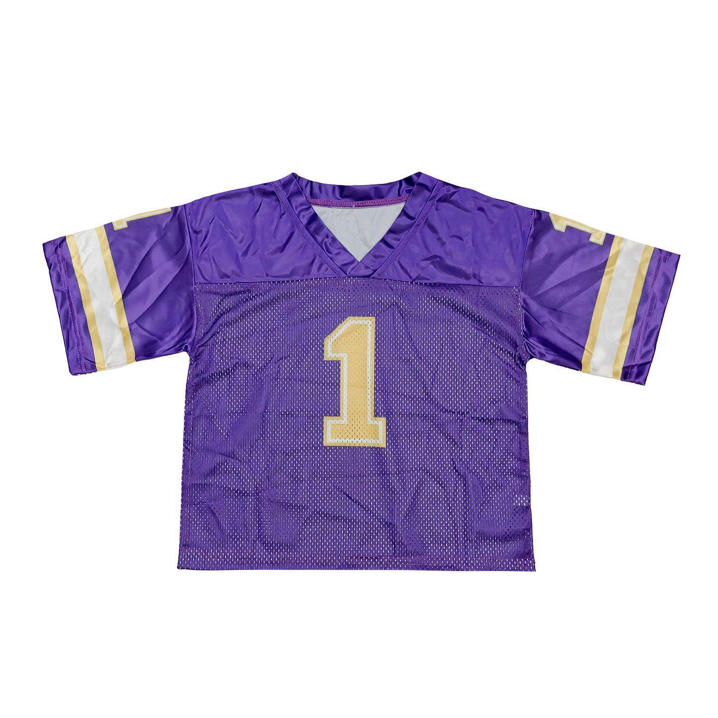 Kids' Purple & Yellow Football Jersey