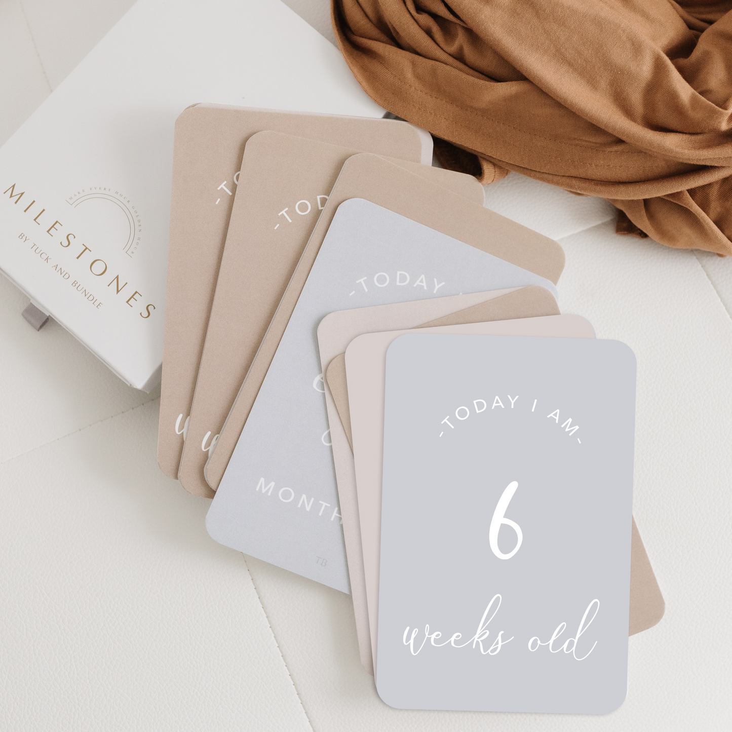 Modern Baby Milestone Cards