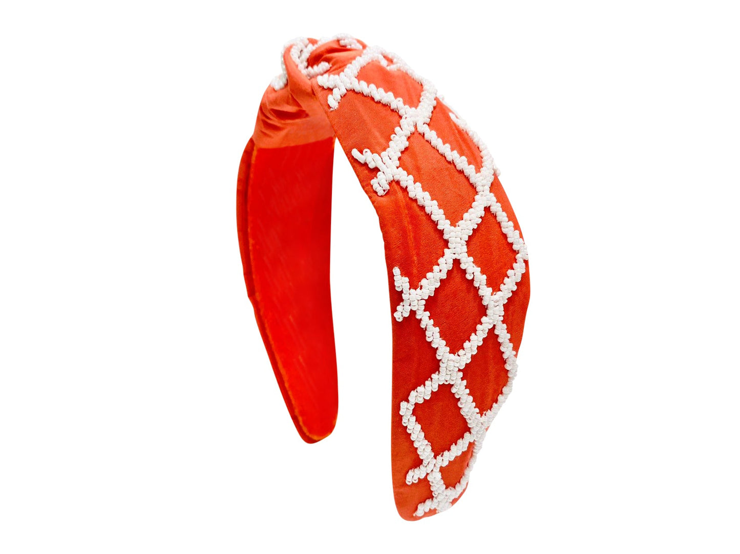 Headband Game Day - Orange and White