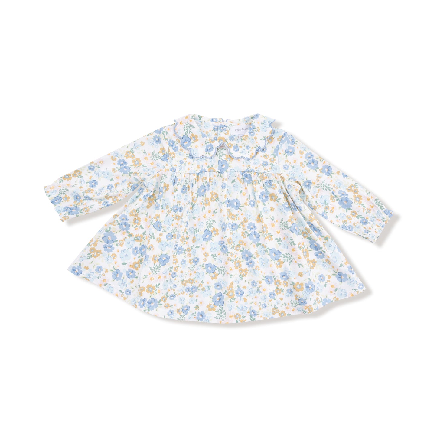 Long Sleeve Petal Collar Dress and Bloomer