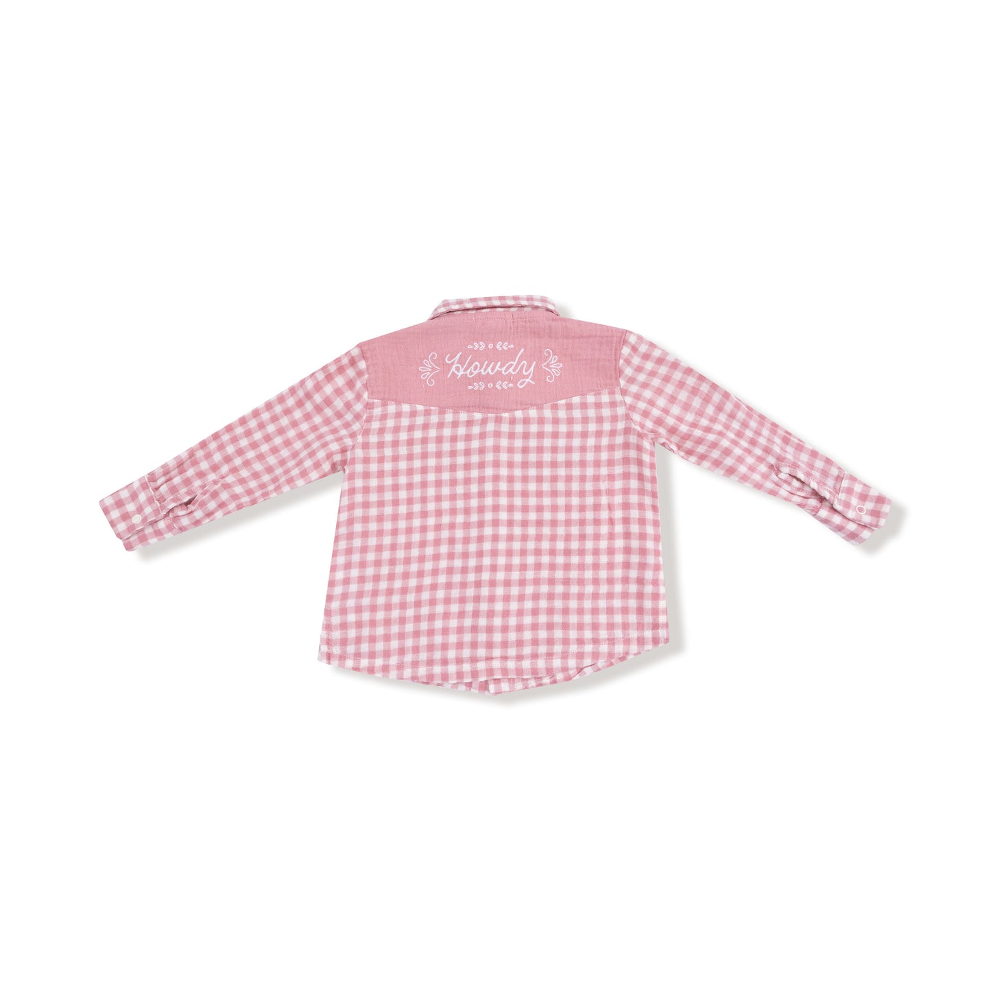 Long Sleeve Western Pearl Snap Shirt
