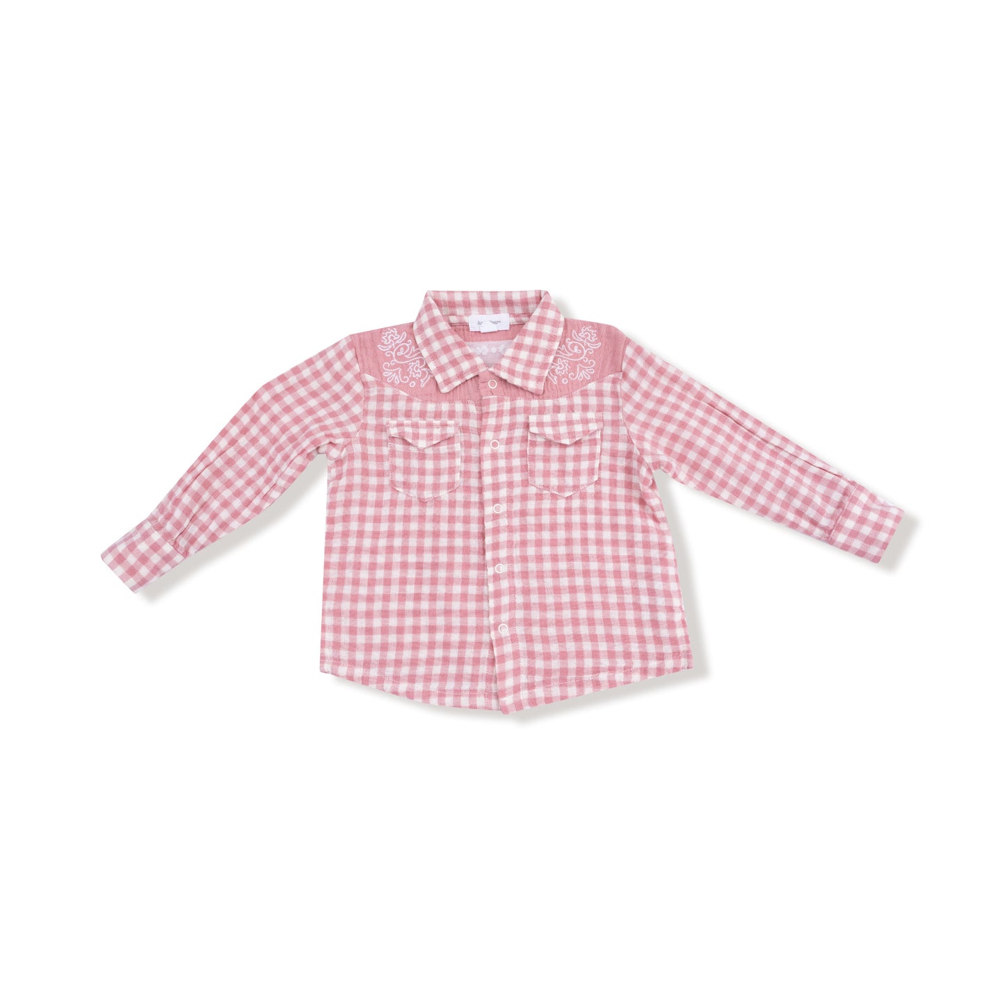 Long Sleeve Western Pearl Snap Shirt