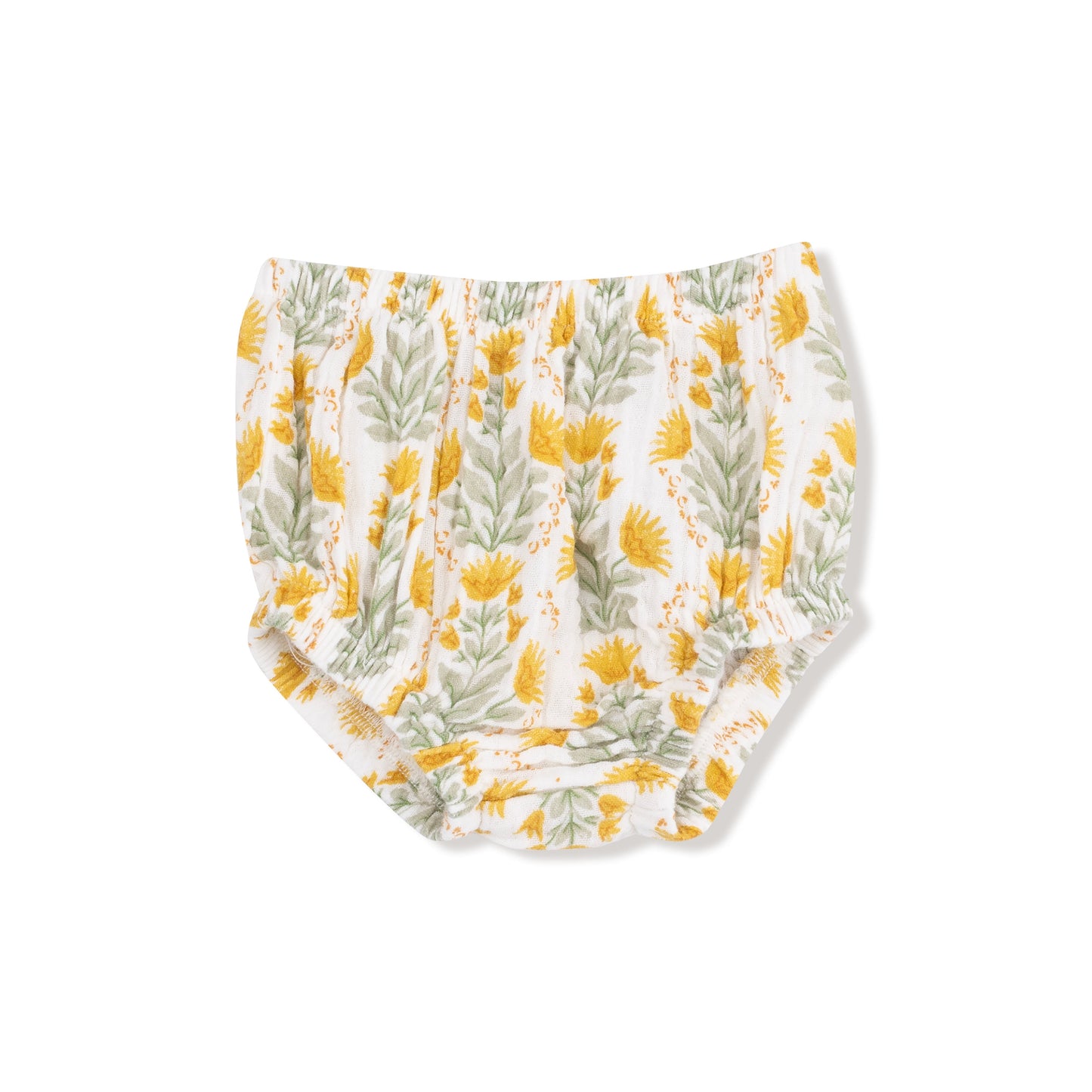 Winter Dandelions - Long Sleeve Ruffle Dress + Bloomer