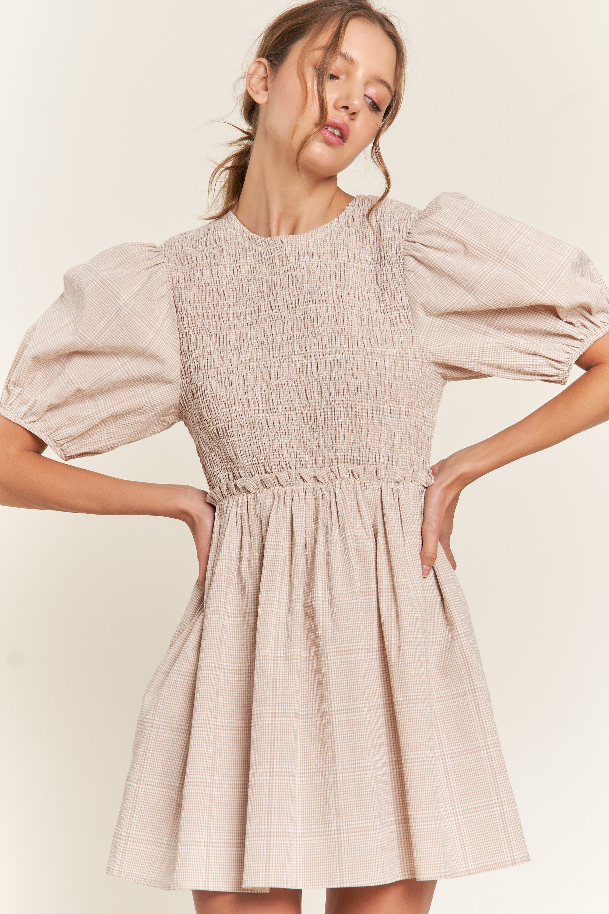 Beige Mini Dress The Prissy Pelican Beige Mini Dress The Prissy Pelican