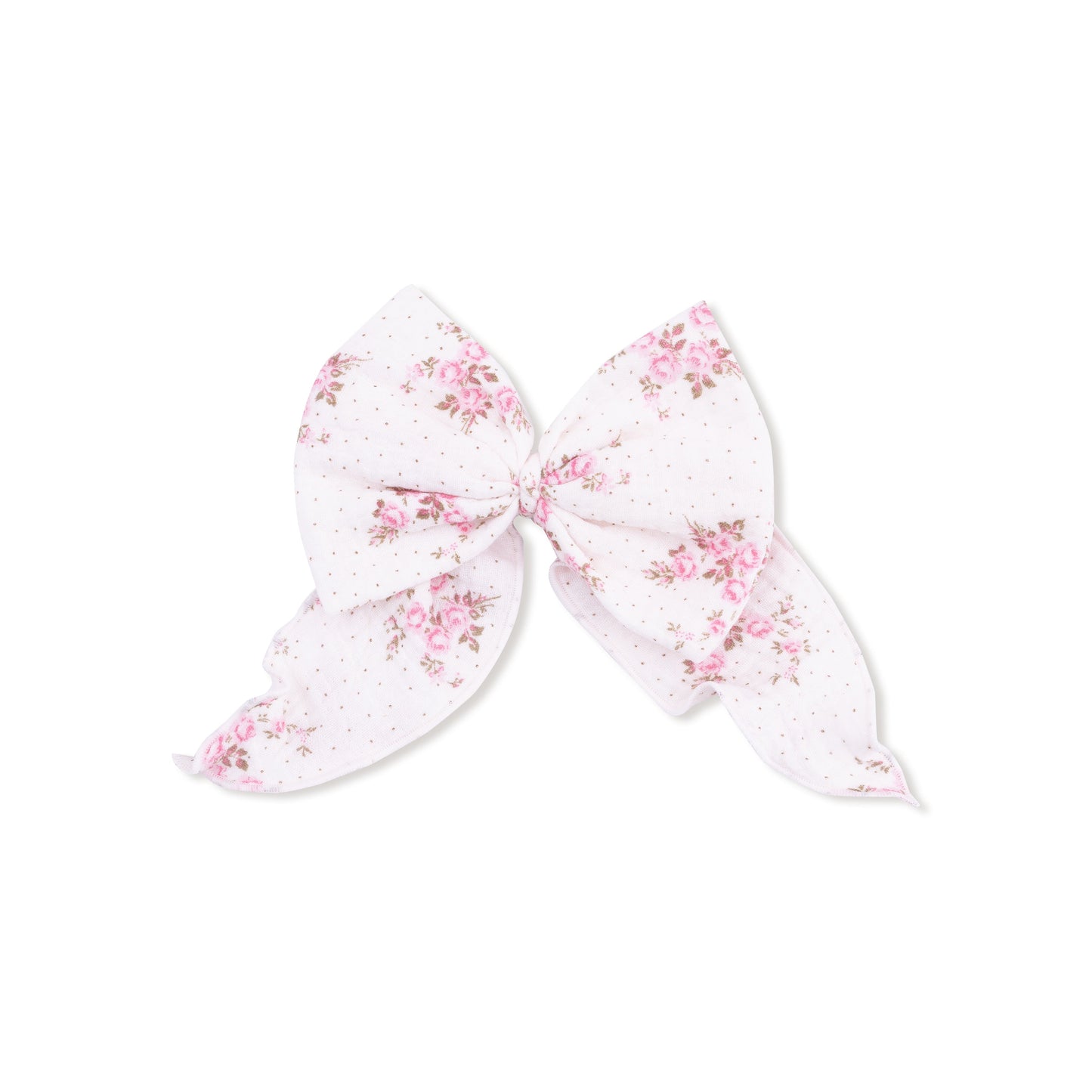 Bow with Tails Clip In