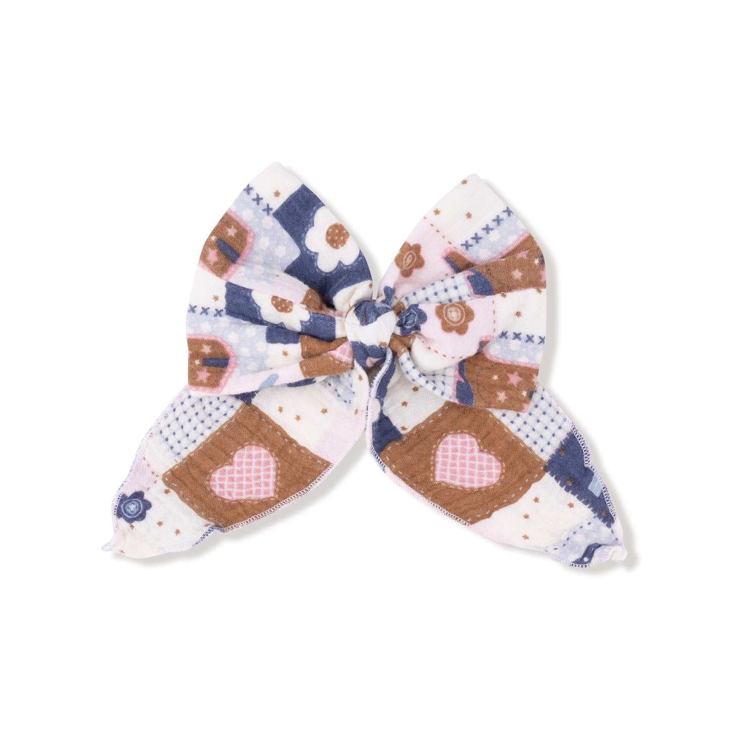 Bow with Tails Clip In