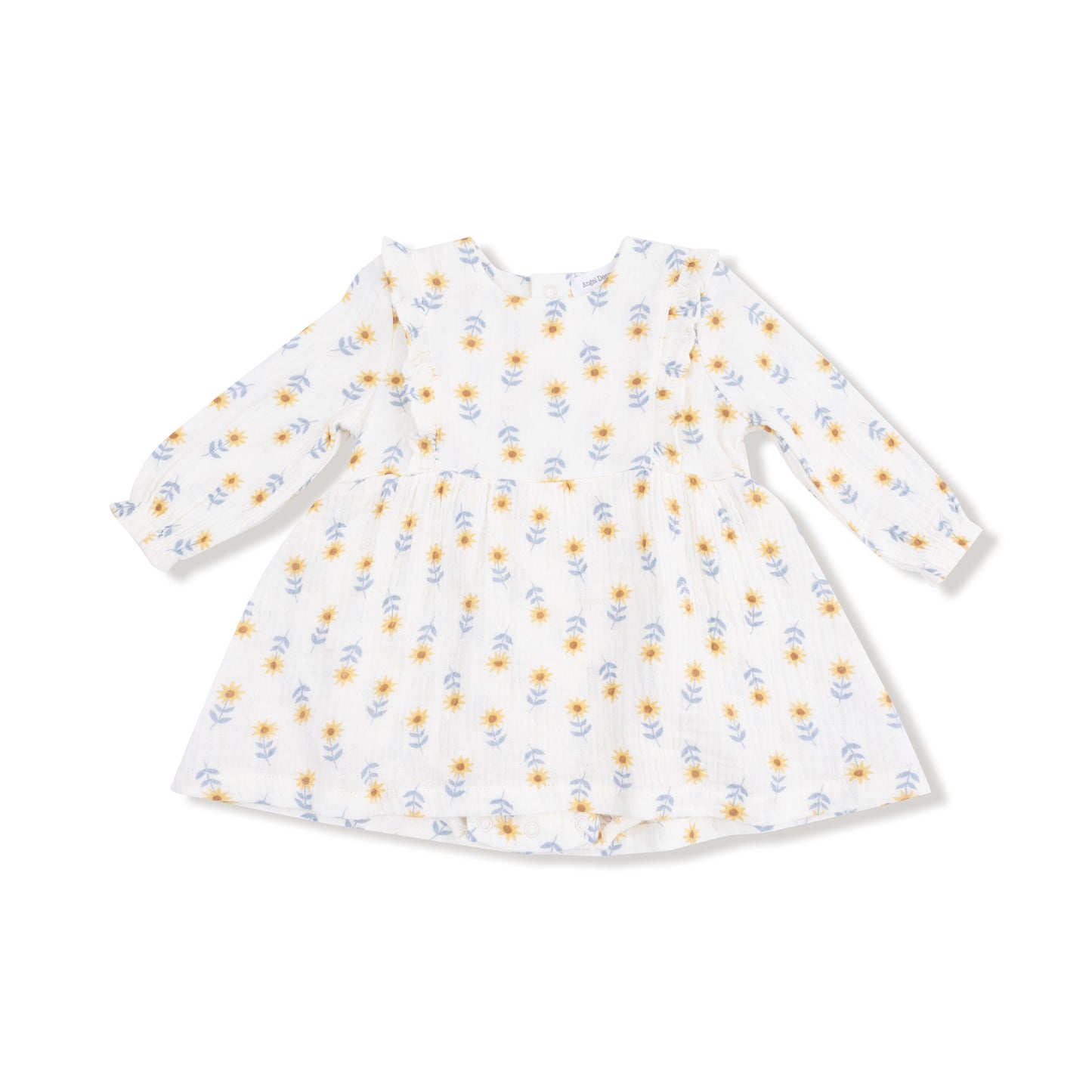 Ruffle Long Sleeve Bubble with Skirt