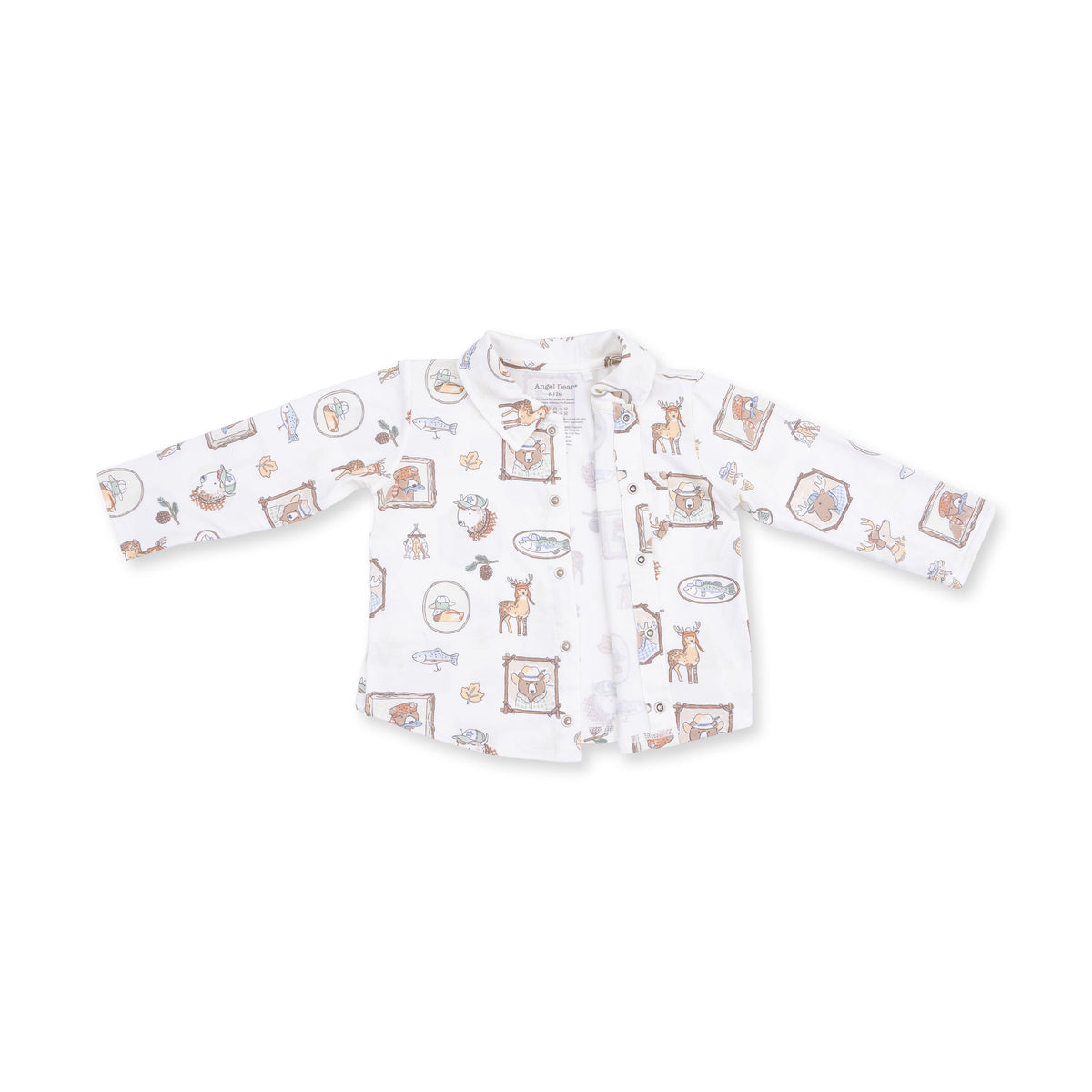 Woodson's Family Cabin - Long Sleeve Polo Button Up