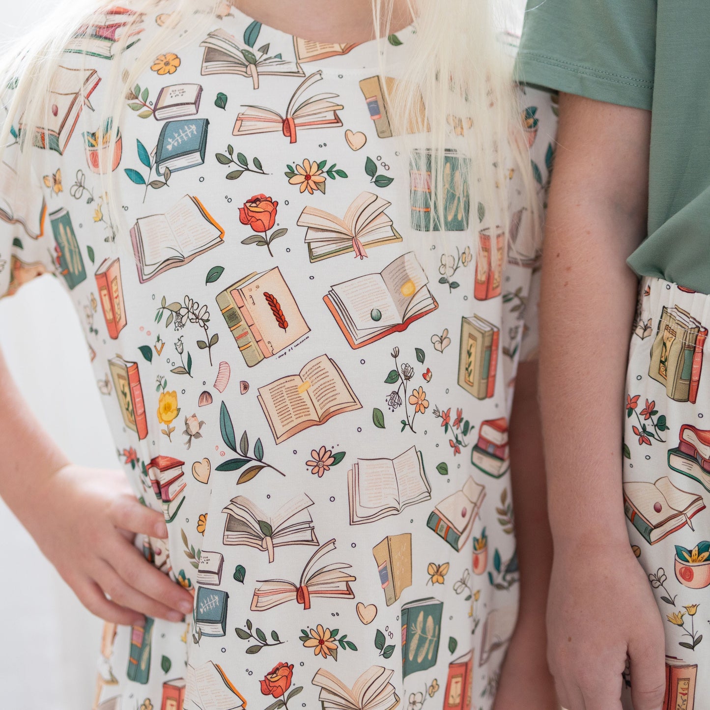 Book Club Toddler T-shirt Dress
