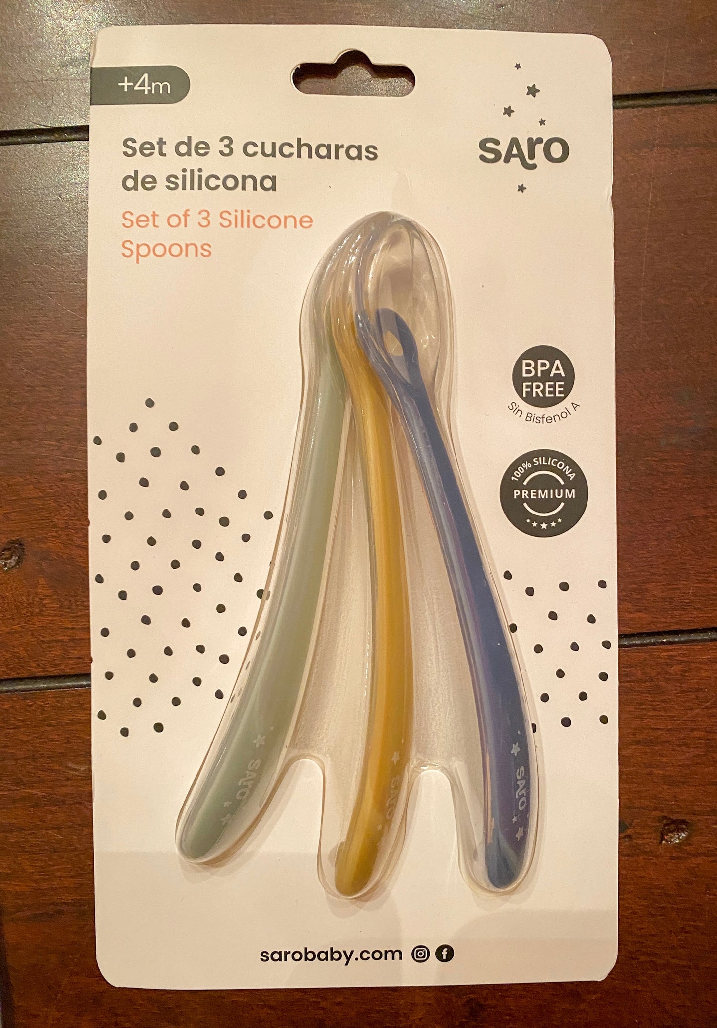 Set of 3 Silicone Spoons