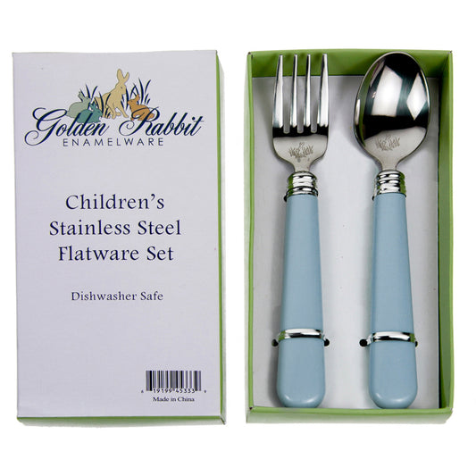 Pastel Blue Flatware Set
