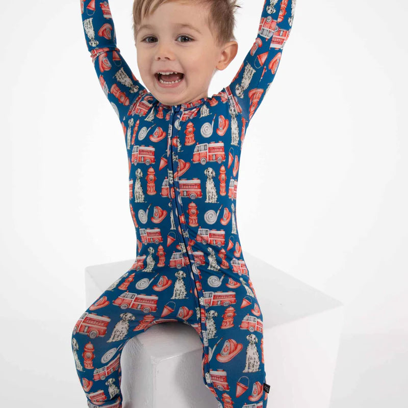 Fireman 'Poppy': The Convertible Romper