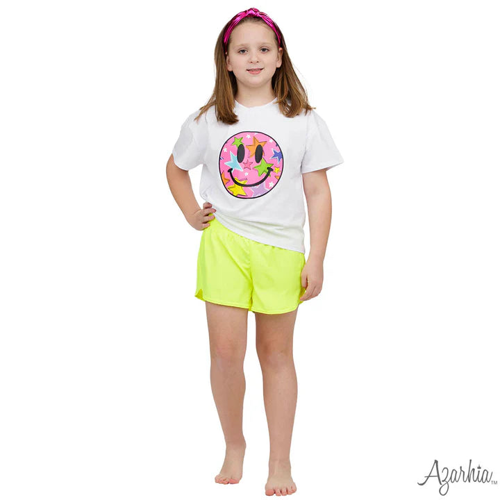 Bright Stars Smiley on Boxy T'