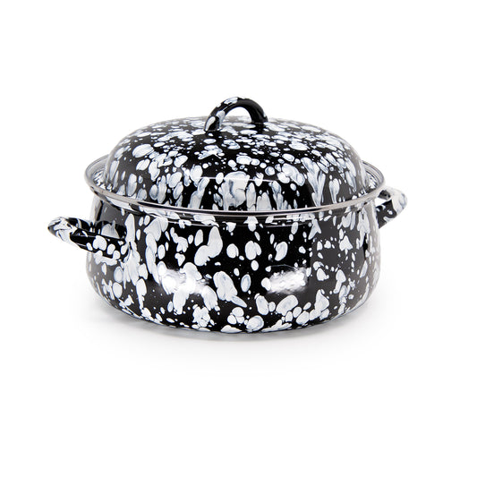 Black Swirl Dutch Oven