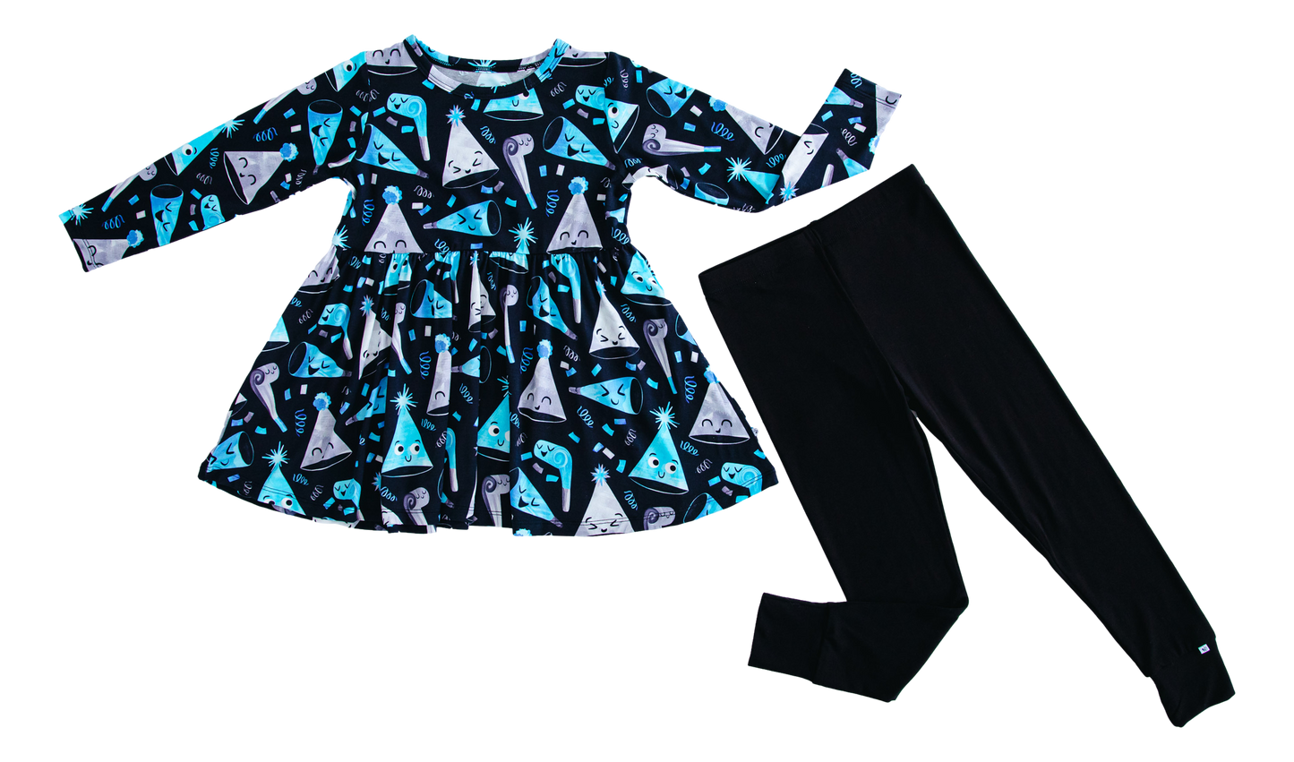 Bowie Birdie Peplum Set