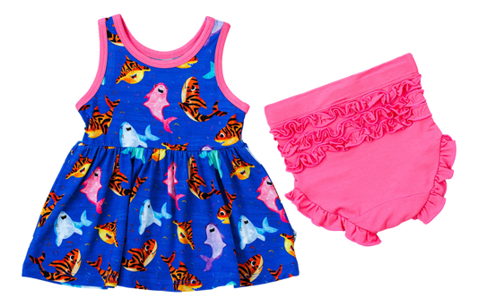 Bruce Birdie Peplum Set