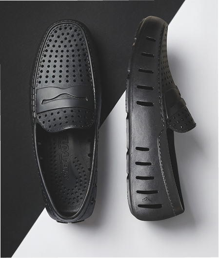 Men's Country Club Black Asphalt Loafers