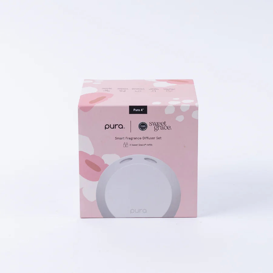 Pura + Bridgewater Sweet Grace Lover’s Kit – Smart Home Fragrance Diffuser Set