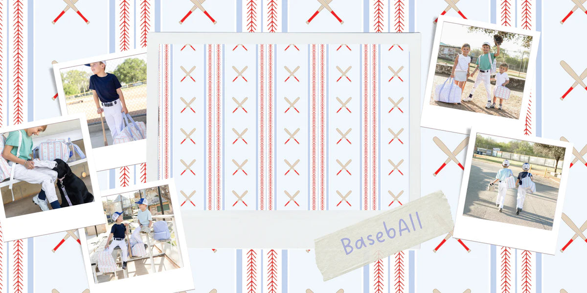 Apple of My Isla Baseball Wipeable Backpack | Kids School Backpack | Bossier City, LA