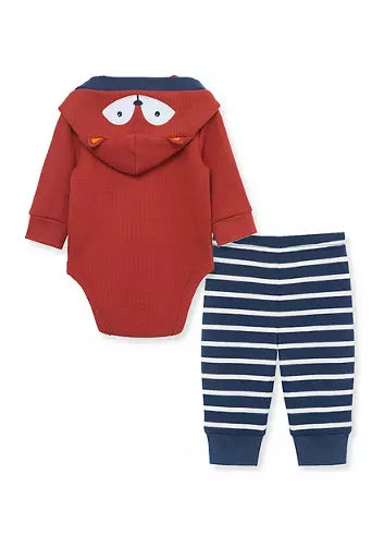 Fox Stripe Bodysuit and Pants Set