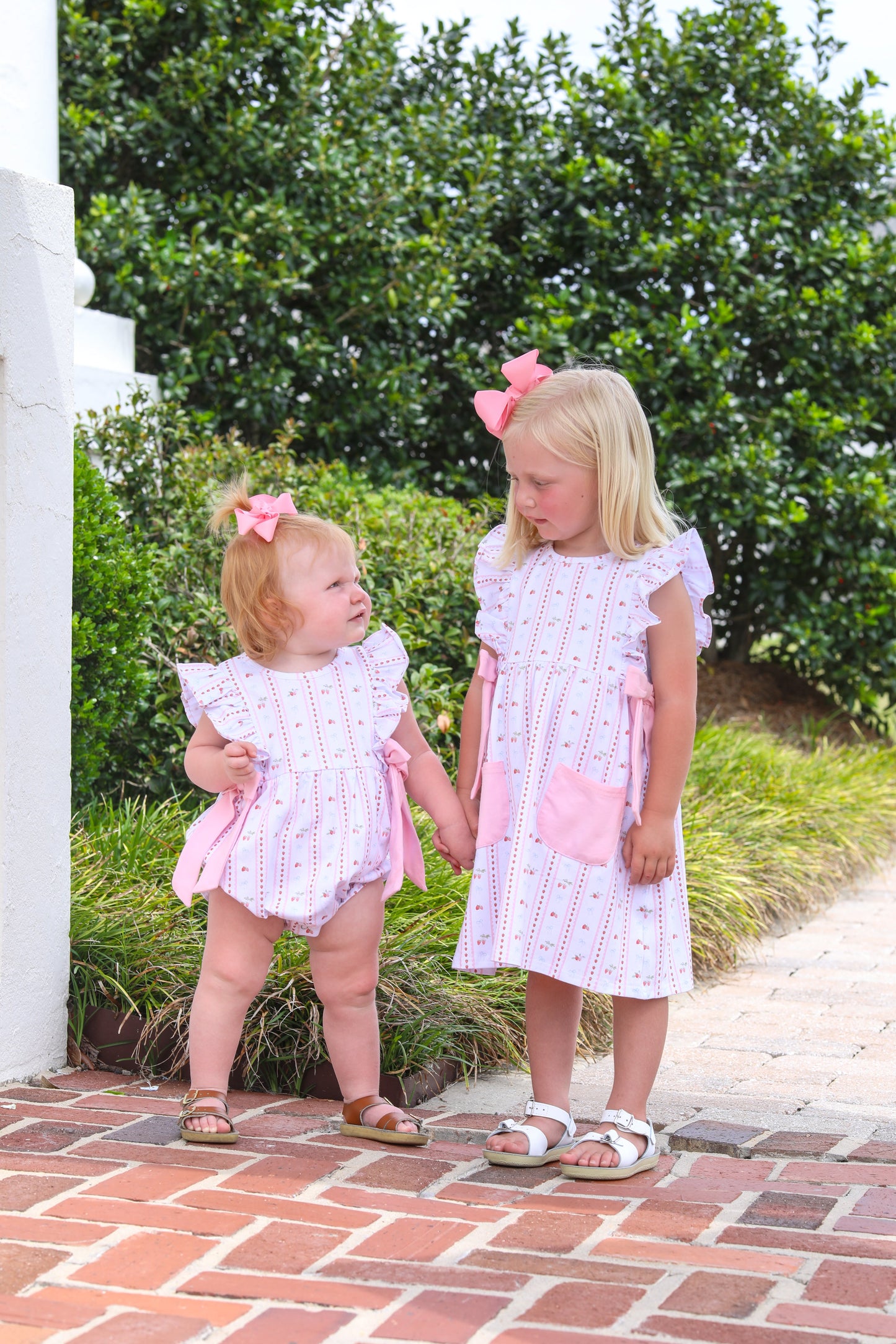 Girls Berry Sweet Ruffle Bubble