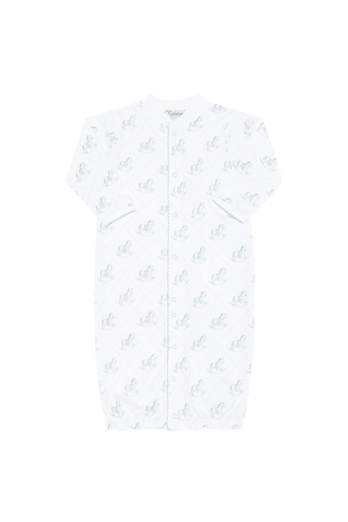 Blue Rocking Horse Converter Gown